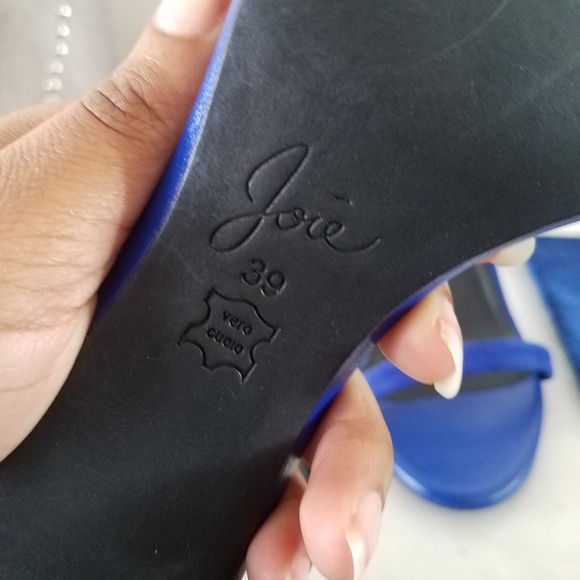 Joie Blue Abbott Ankle Strap Sandal - Picture 5 of 8